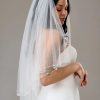 Twilight Designs Arlington Two Tier Bead And Sequin Edge Bridal Veil Online