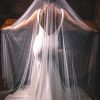 Perfect Bridal Perfect Bridal Ivory Two Tier Heavily Embellished Pearl Cathedral Veil Clearance