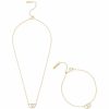 Olivia Burton Olivia Burton Gold Heart Necklace And Bracelet Jewellery Set Online