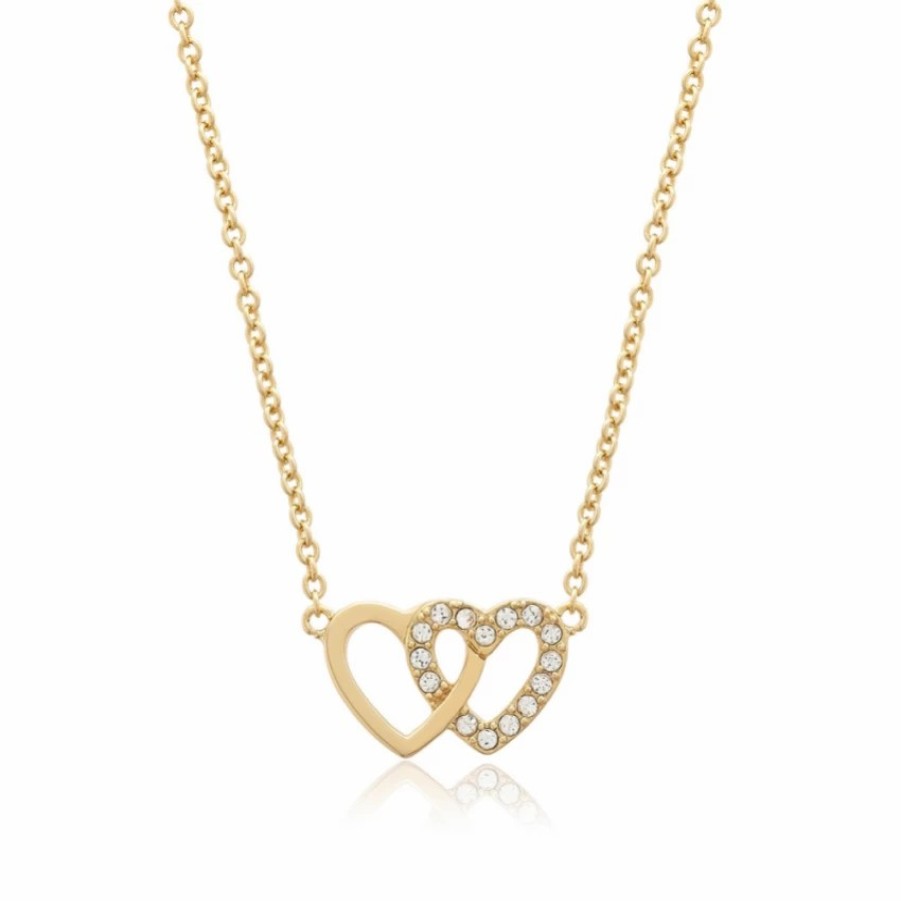 Olivia Burton Olivia Burton Gold Heart Necklace And Bracelet Jewellery Set Online