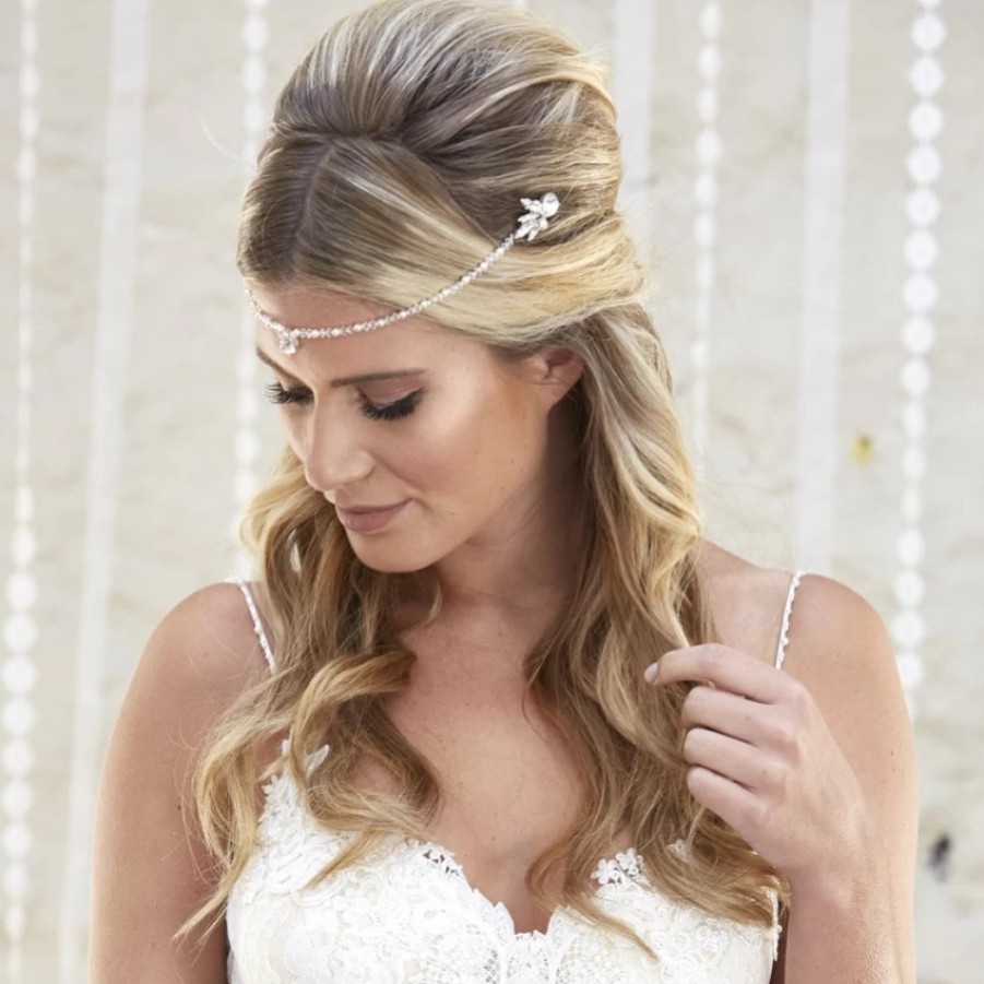 Arianna Arianna Dina Draped Bridal Headpiece Ar579 Wholesale