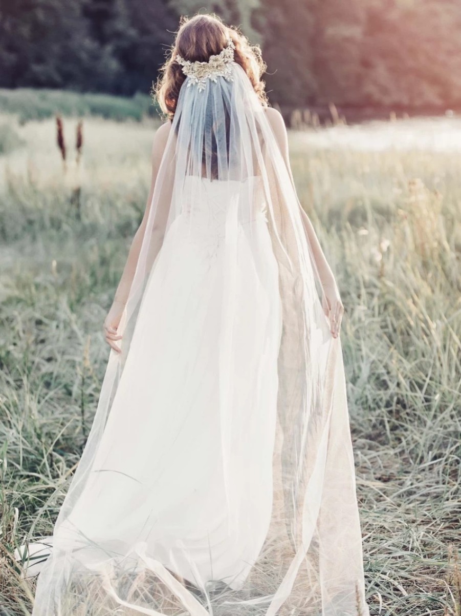 Gadegaard Design Gaia Bohemian Inspired Floral Veil Wholesale