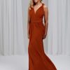 Lace & Favour Emily Rose Rust Multiway Bridesmaid Dress (One Size) Clearance