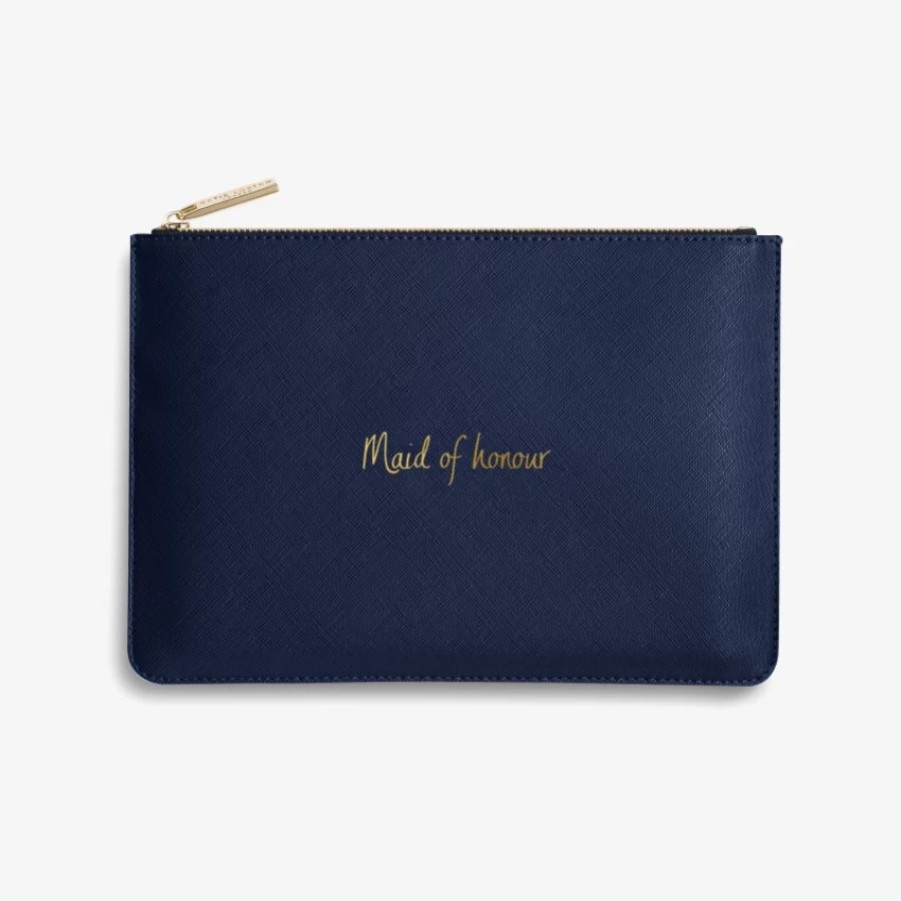 Katie Loxton Katie Loxton Maid Of Honour Navy Blue Perfect Pouch Hot