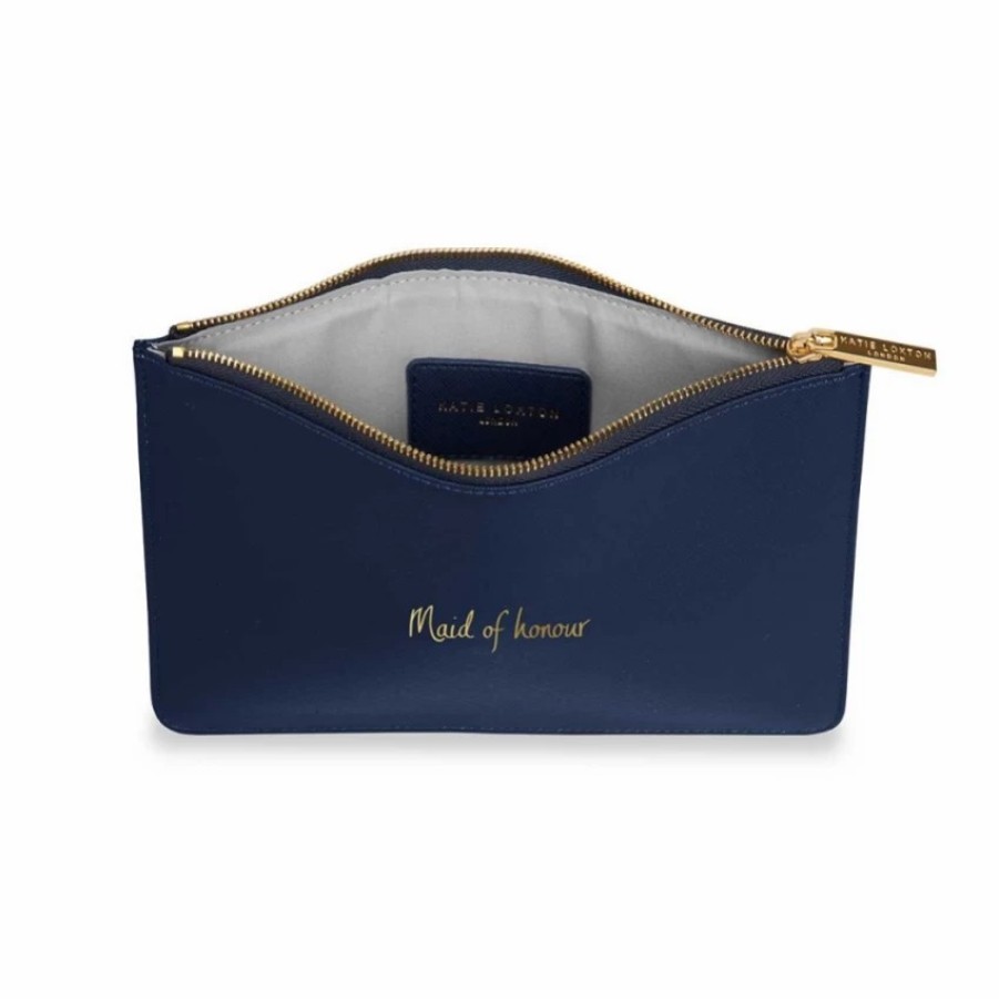 Katie Loxton Katie Loxton Maid Of Honour Navy Blue Perfect Pouch Hot