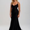 Linzi Jay Linzi Jay Fitted Lace Up Back Mermaid Prom Dress With Train Clearance