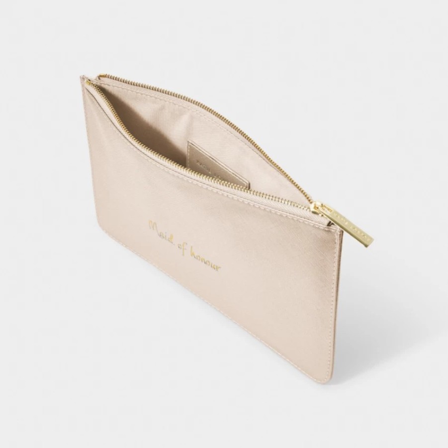 Katie Loxton Katie Loxton Maid Of Honour Gold Perfect Pouch Online