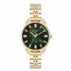 Olivia Burton Olivia Burton Art Deco 30Mm Emerald And Gold Bracelet Watch New