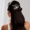 Lace & Favour Cascade Set Of 2 Pearl Spray Hair Pins New