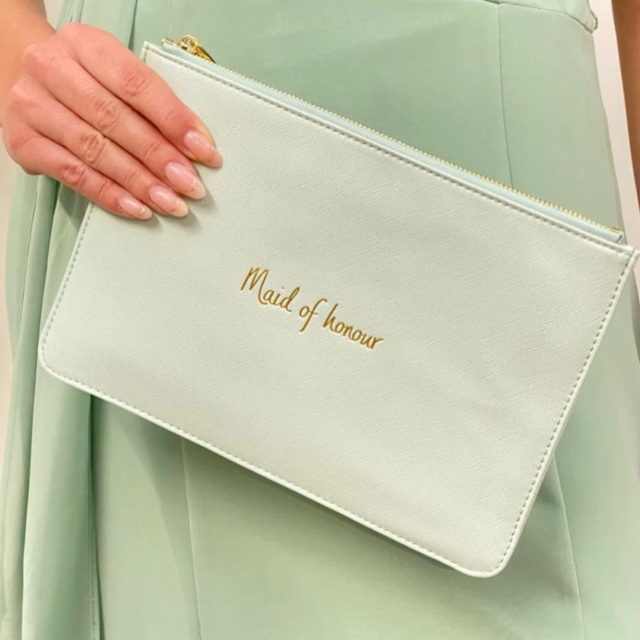 Katie Loxton Katie Loxton Maid Of Honour Sage Green Perfect Pouch New