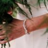 Arianna Arianna Mira Dainty Pearl And Crystal Bracelet Arw613 Hot