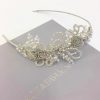 Beads & Beyond Leona Vintage Inspired Silver Lace And Crystal Side Headpiece Best