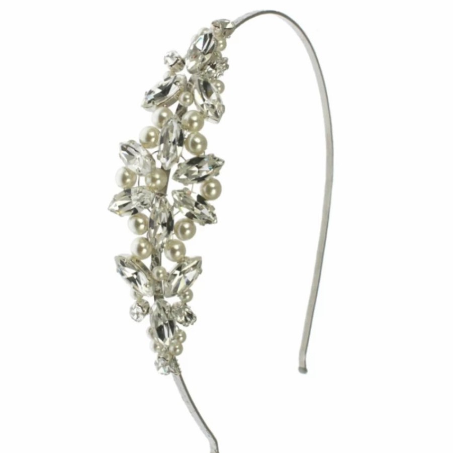 Arianna Arianna Pearl Star Bridal Headband Ar425 Wholesale