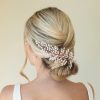 Ivory & Co Ivory And Co Rose Gold Seaspray Pearl Cluster Bridal Hair Comb Online