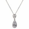 Ivory & Co Ivory And Co Bacall Crystal Pendant Necklace Hot