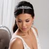 Lace & Favour Odessa Dainty Cubic Zirconia Leaves Wedding Tiara Online