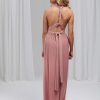 Lace & Favour Emily Rose Dusky Pink Multiway Bridesmaid Dress (One Size) Online