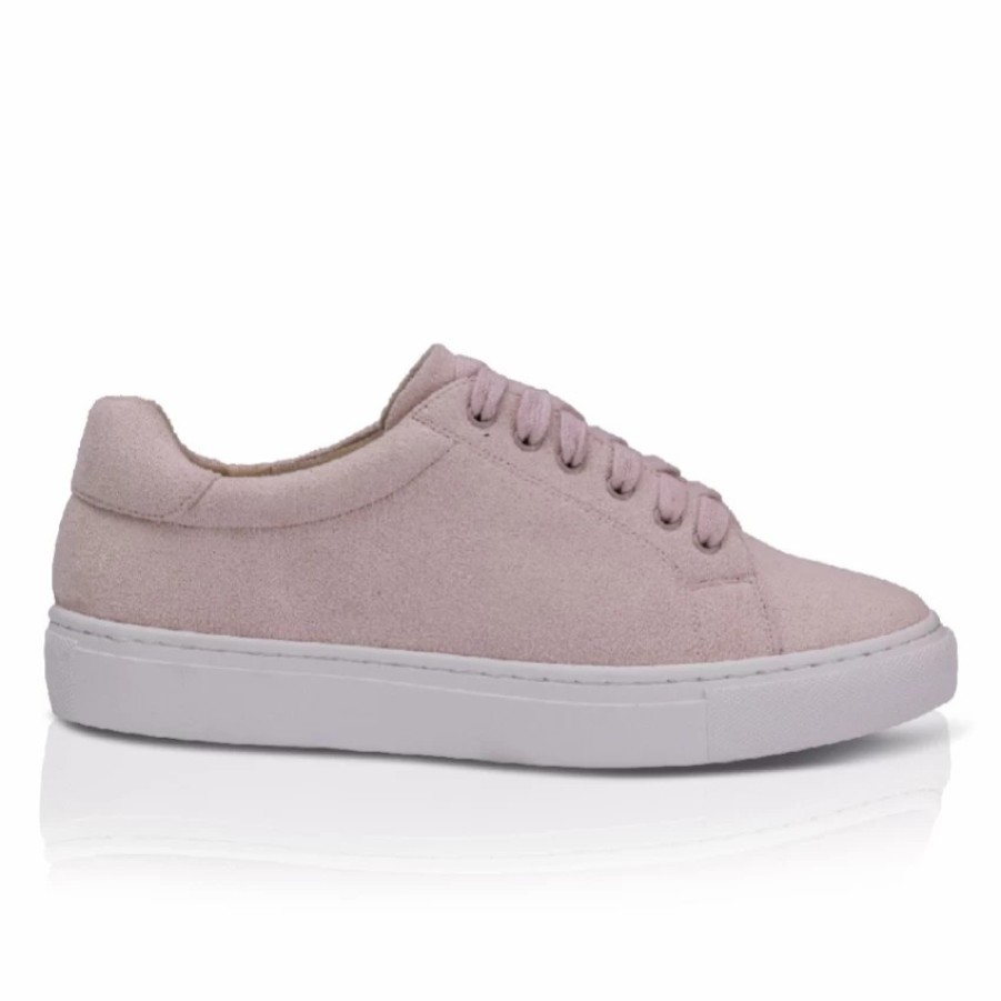 Perfect Bridal Perfect Bridal Madison Blush Suede Wedding Trainers Best