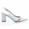 Perfect Bridal Perfect Bridal Brooke Dyeable Ivory Satin And Mesh Slingback Block Heels Clearance