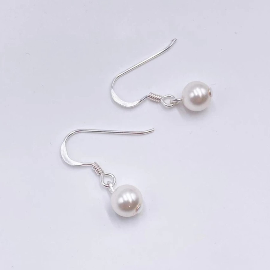 Arianna Arianna Simple Pearl Drop Earrings Hot