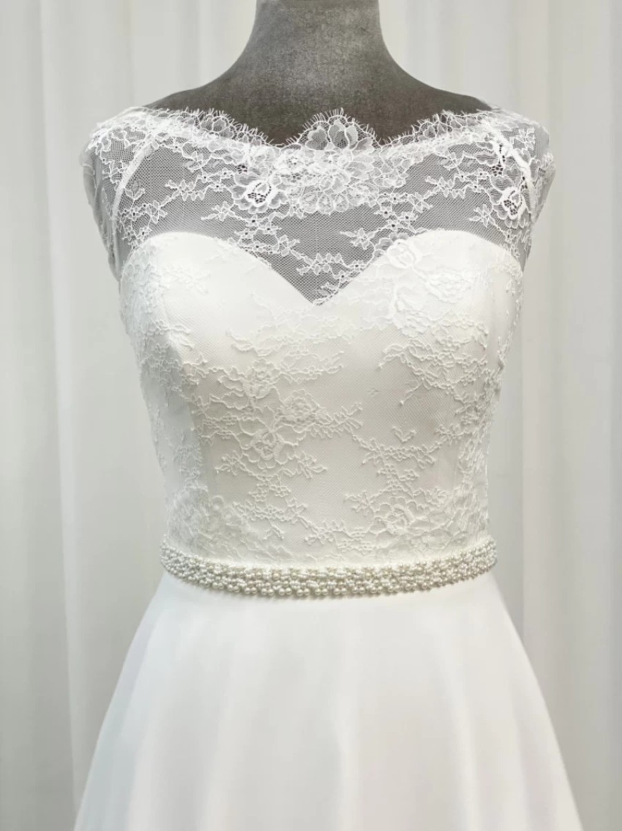 Perfect Bridal Perfect Bridal Odessa Pearl And Beaded Wedding Belt Online