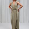 Lace & Favour Emily Rose Sage Green Multiway Bridesmaid Dress (One Size) Clearance