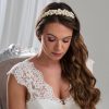 Arianna Arianna Low Chunky Pearl Bridal Tiara Ar789 New