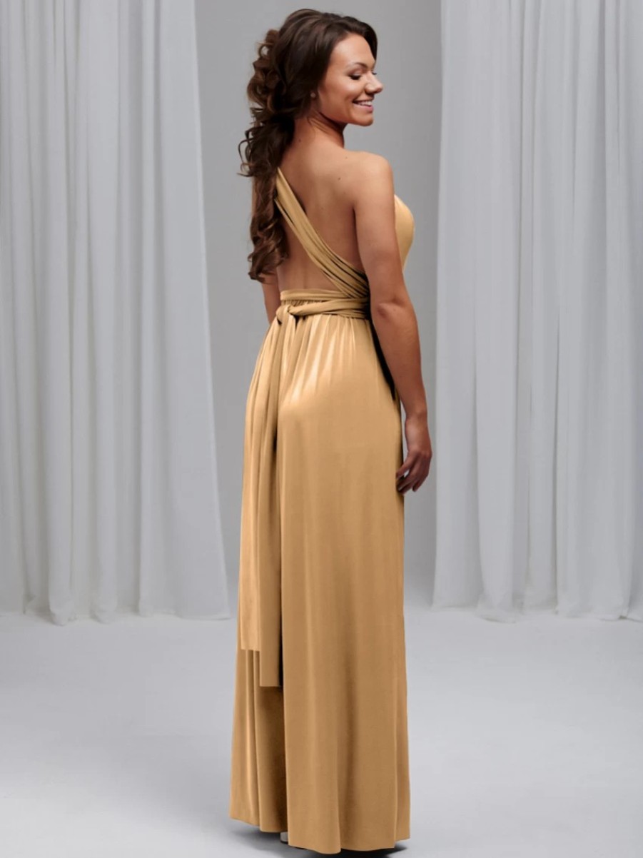 Lace & Favour Emily Rose Gold Multiway Bridesmaid Dress (One Size) New