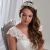 Arianna Arianna Charlie Statement Pearl And Flowers Tiara Ar803 Best