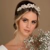 Arianna Arianna Celestial Pearl Embellished Bridal Headband Ar716 Hot