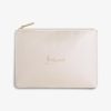 Katie Loxton Katie Loxton Bridesmaid Pearlescent White Perfect Pouch Clearance