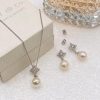 Ivory & Co Ivory And Co Morocco Pearl Bridal Jewellery Set Wholesale