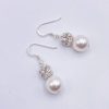 Arianna Arianna Mira Diamante And Pearl Drop Earrings Wholesale