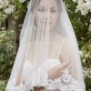 Joyce Jackson Joyce Jackson Knightsbridge Two Tier Beaded Lace Edge Veil New