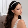 Lace & Favour Sorrento Cz Crystal Embellished Bridal Headband New