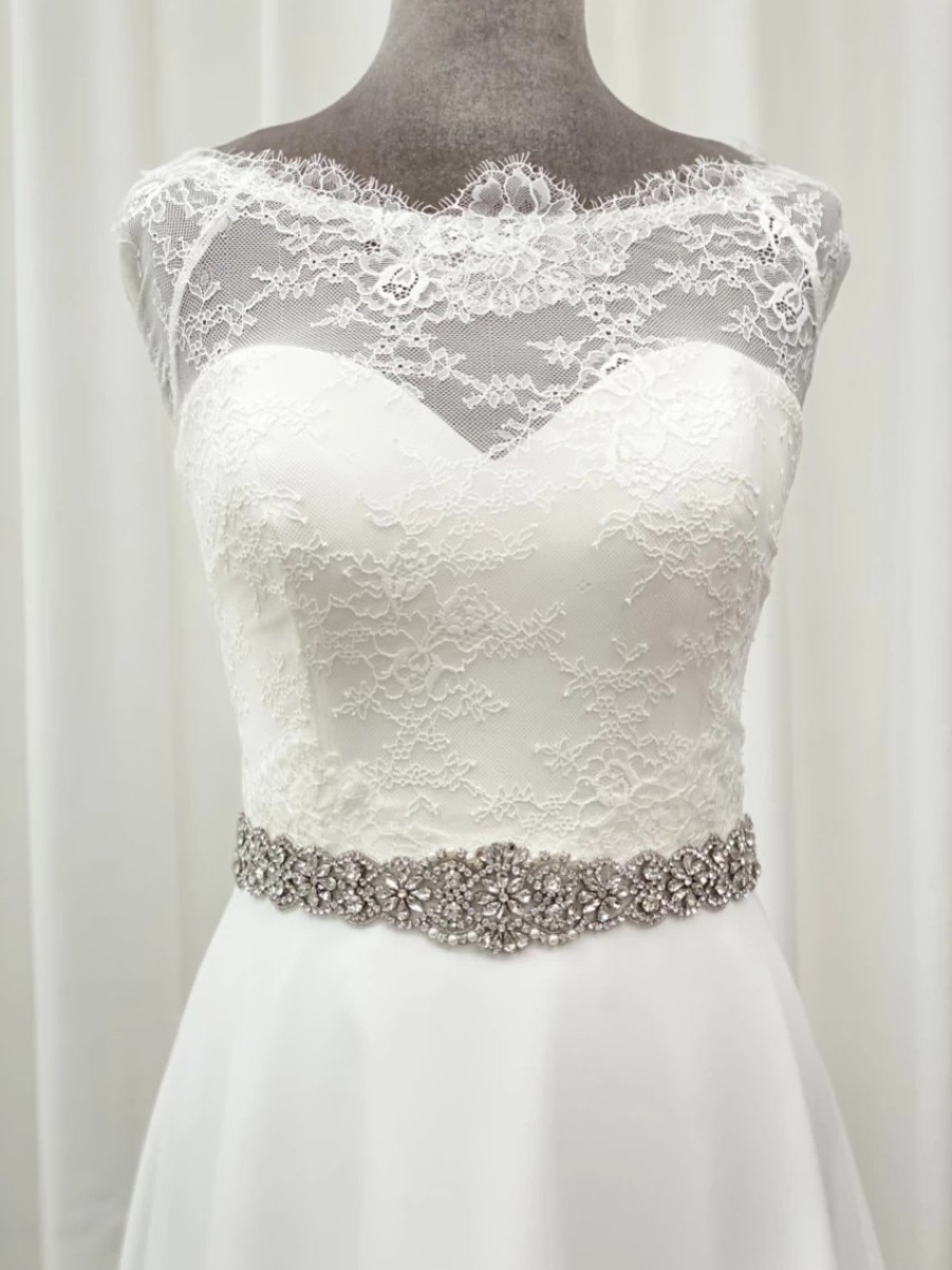 Perfect Bridal Perfect Bridal Emmy Vintage Inspired Crystal And Beaded Dress Belt Online