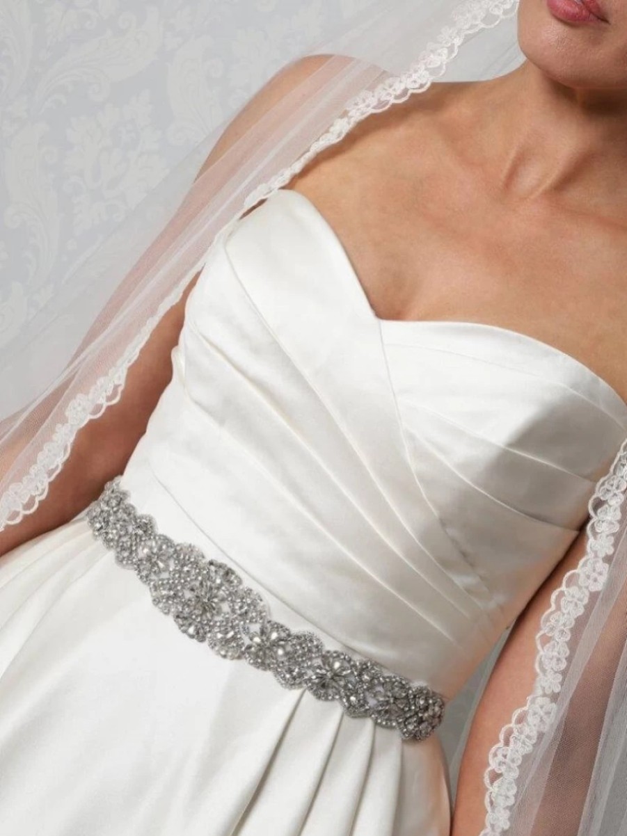 Perfect Bridal Perfect Bridal Emmy Vintage Inspired Crystal And Beaded Dress Belt Online