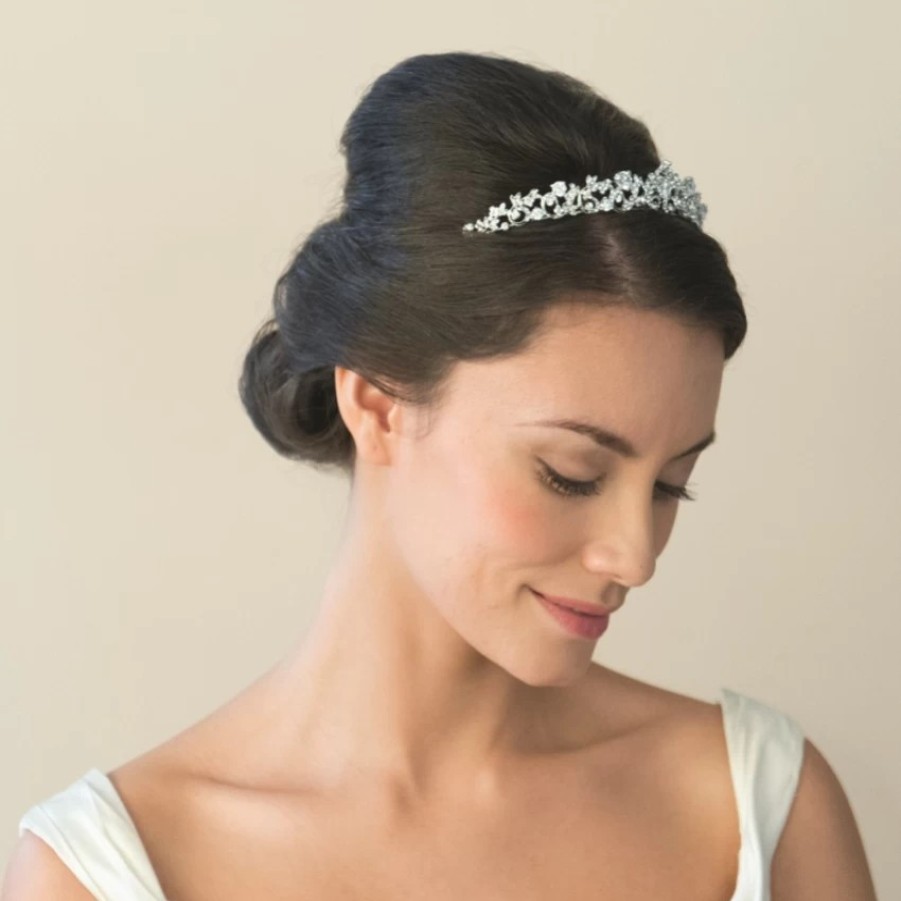 Ivory & Co Ivory And Co Clementine Crystal Embellished Wedding Tiara New