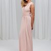 Lace & Favour Emily Rose Blush Pink Multiway Bridesmaid Dress (One Size) Online