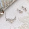 Ivory & Co Ivory And Co Aphrodite Silver Bridal Jewellery Set Online