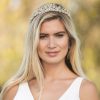 Ivory & Co Ivory And Co Trinity Gold Vintage Inspired Floral Bridal Tiara Best