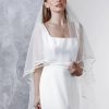 Rainbow Club Rainbow Club Jessamy Ivory Two Tier Satin Edge Veil Hot