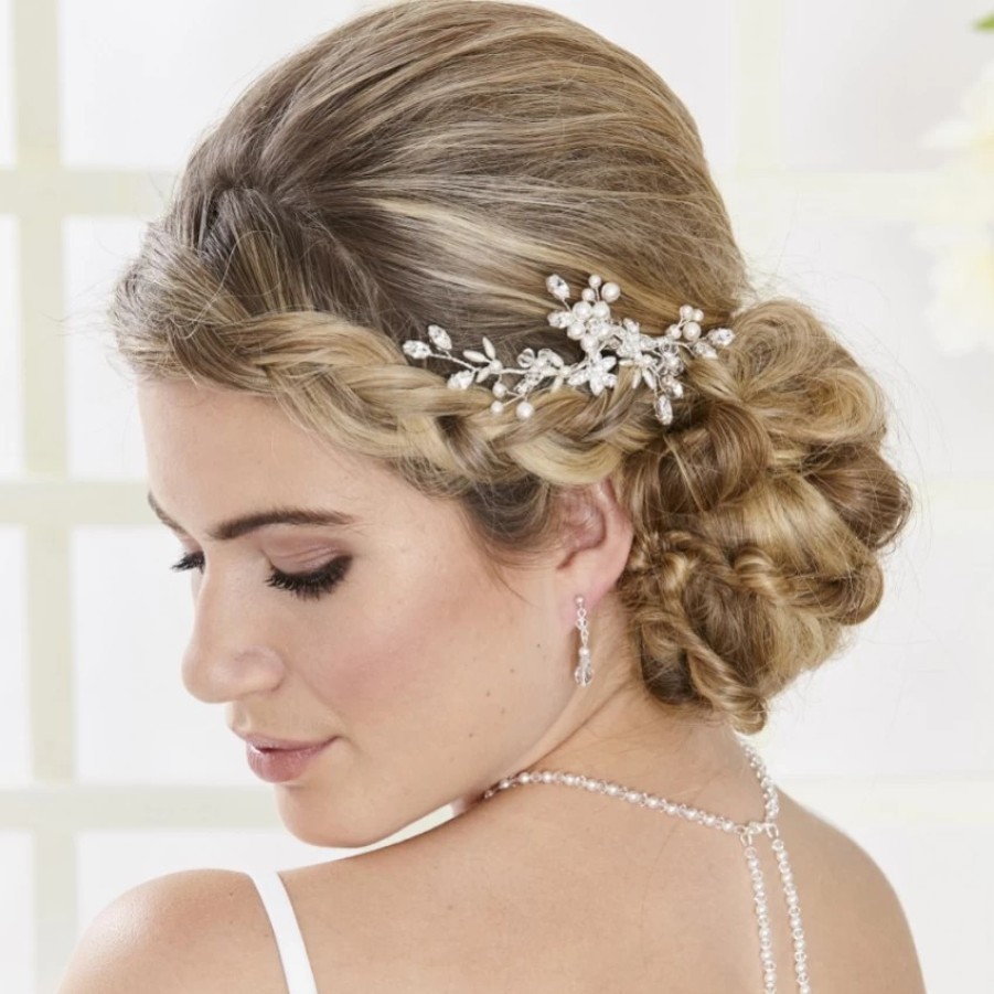 Arianna Arianna Briar Small Floral Bridal Hair Comb Ar554 Online