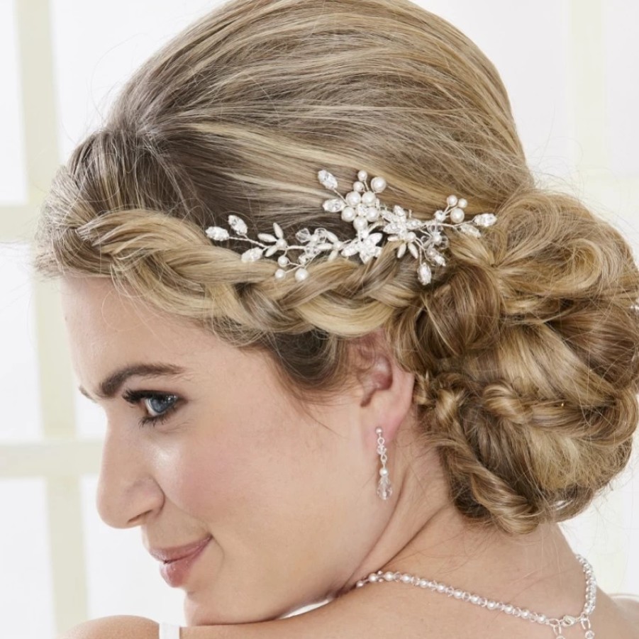 Arianna Arianna Briar Small Floral Bridal Hair Comb Ar554 Online