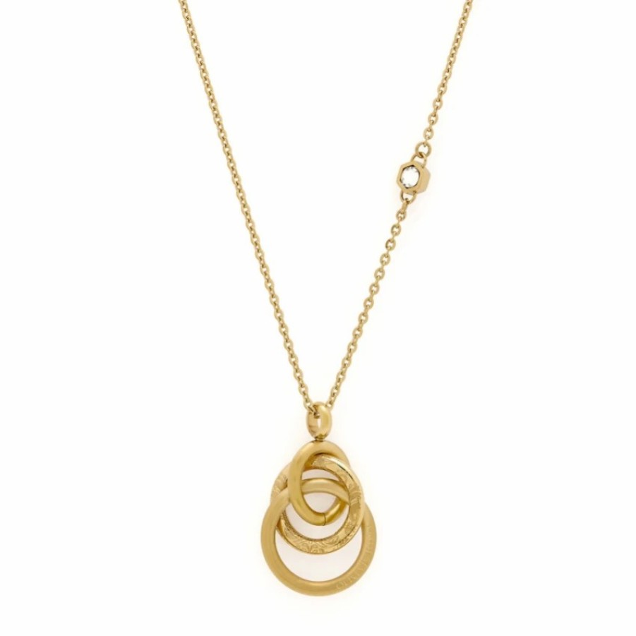 Olivia Burton Olivia Burton Encircle Gold Plated Pendant Necklace Wholesale