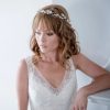 Twilight Designs Bianca Golden Flowers And Freshwater Pearl Halo Headpiece Clearance