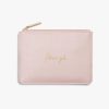 Katie Loxton Katie Loxton Flower Girl Metallic Pink Mini Perfect Pouch New