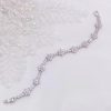 Lace & Favour Lanesborough Floral Crystal Embellished Wedding Bracelet Online