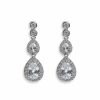 Ivory & Co Ivory And Co Sorbonne Crystal Teardrop Wedding Earrings Best