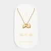 Katie Loxton Katie Loxton Miss To Mrs Gold Bridal Charm Necklace Clearance